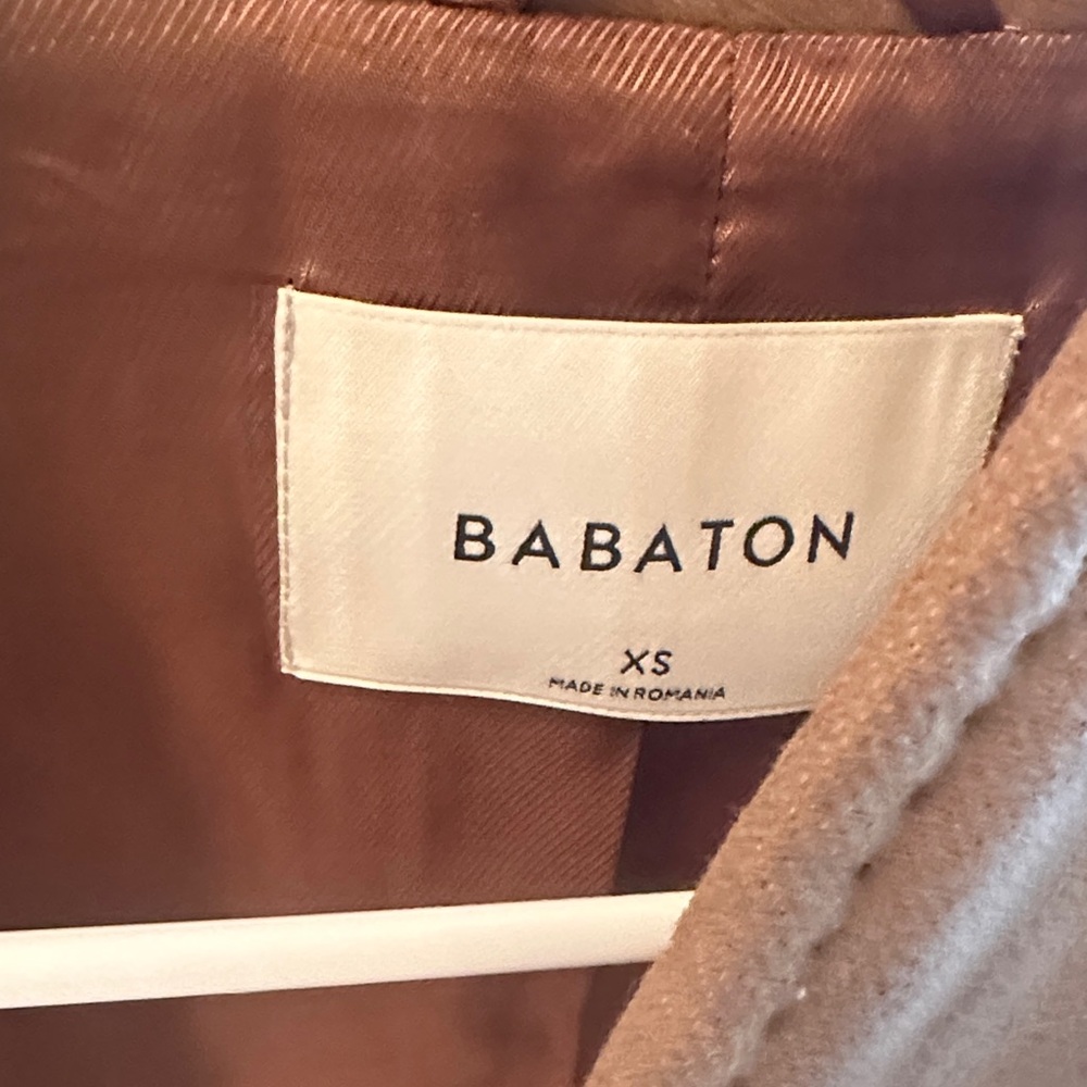 Babaton Camel Trench Coat - Picture 3 of 4